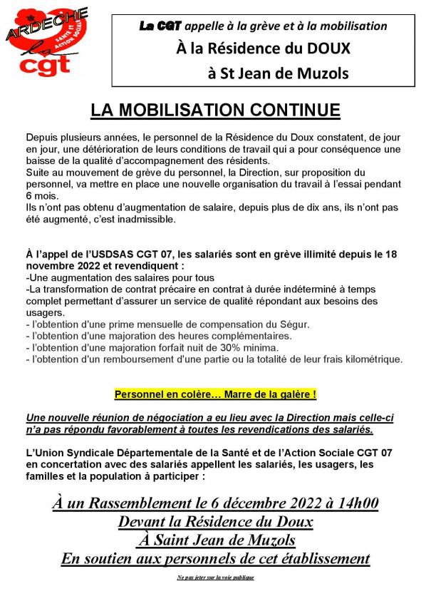Tract 6 decembre 2022 residence du doux page 001